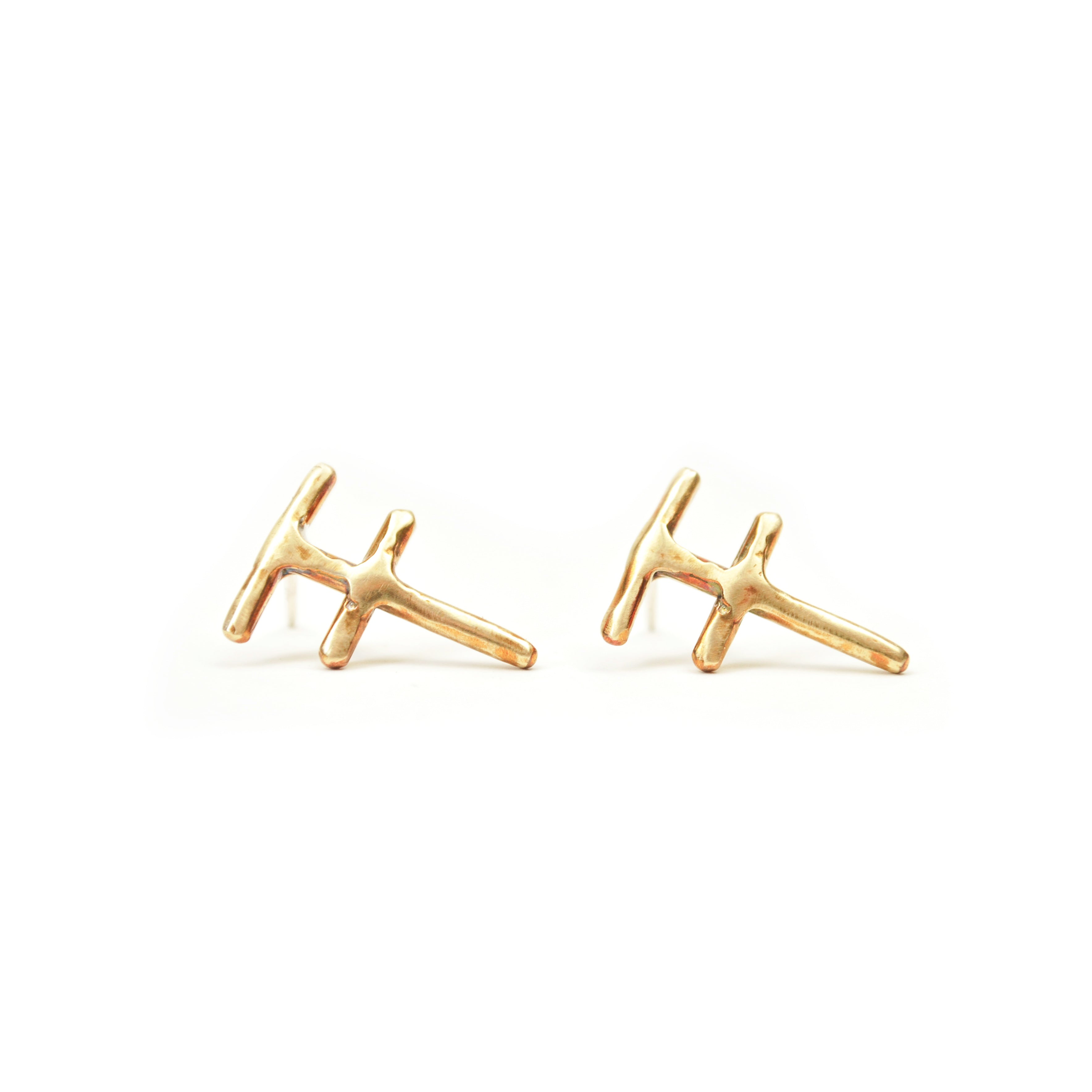 Ankh Studs