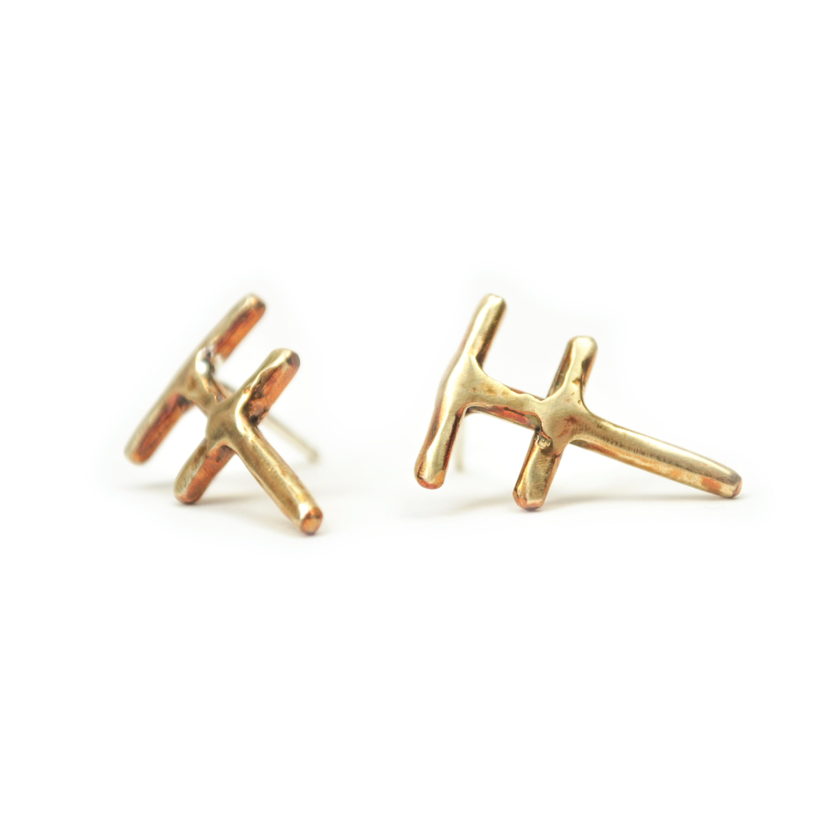 Ankh Studs