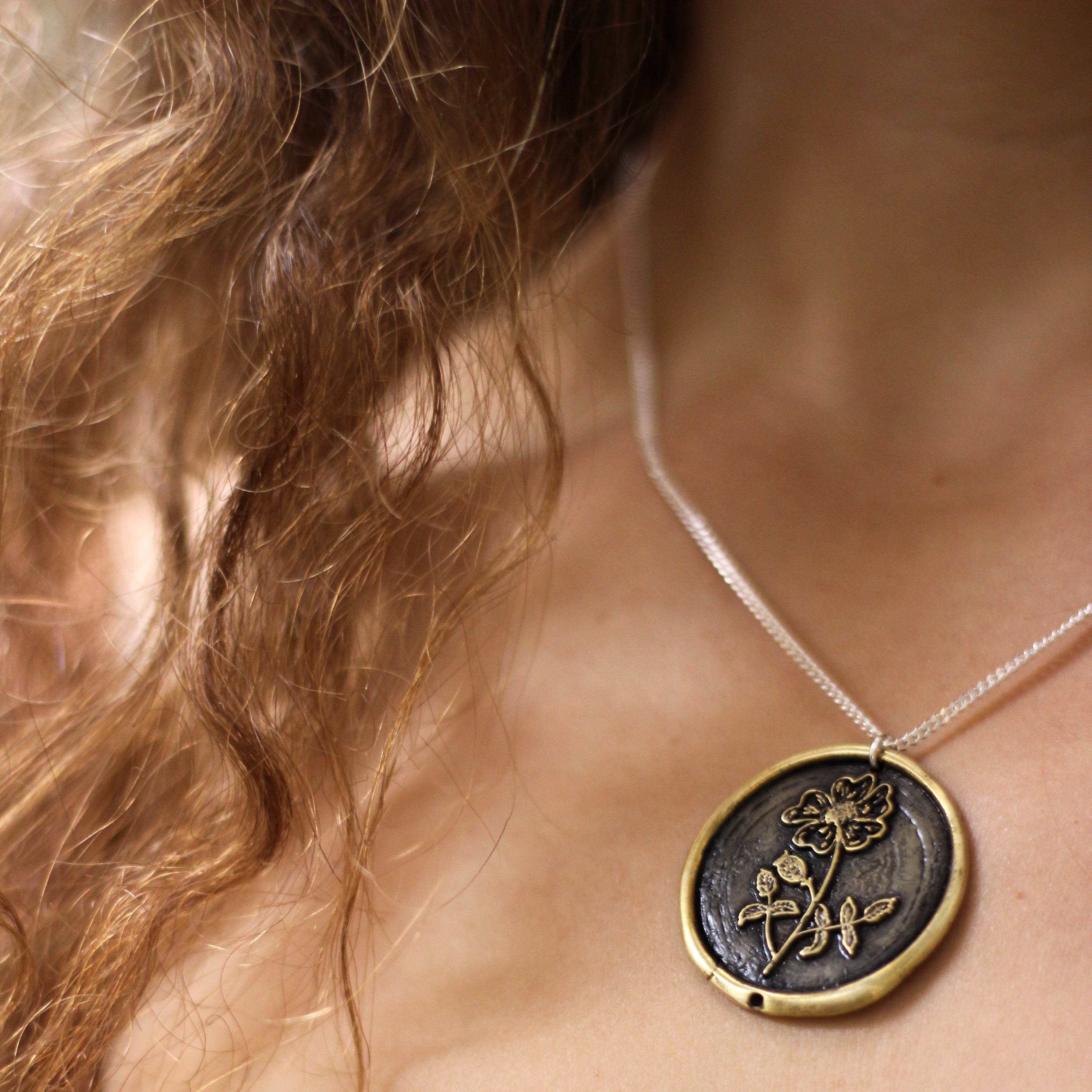 Wild Rose Pendant
