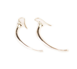 Manasa Earrings ~ Anaconda Bones