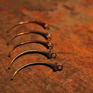 Manasa Earrings ~ Anaconda Bones