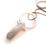 Sterling Silver Smokey Quartz Pendant