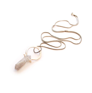 Sterling Silver Smokey Quartz Pendant