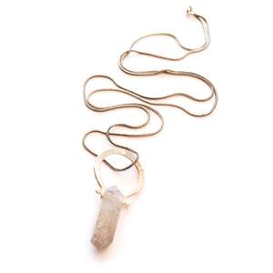 Sterling Silver Smokey Quartz Pendant