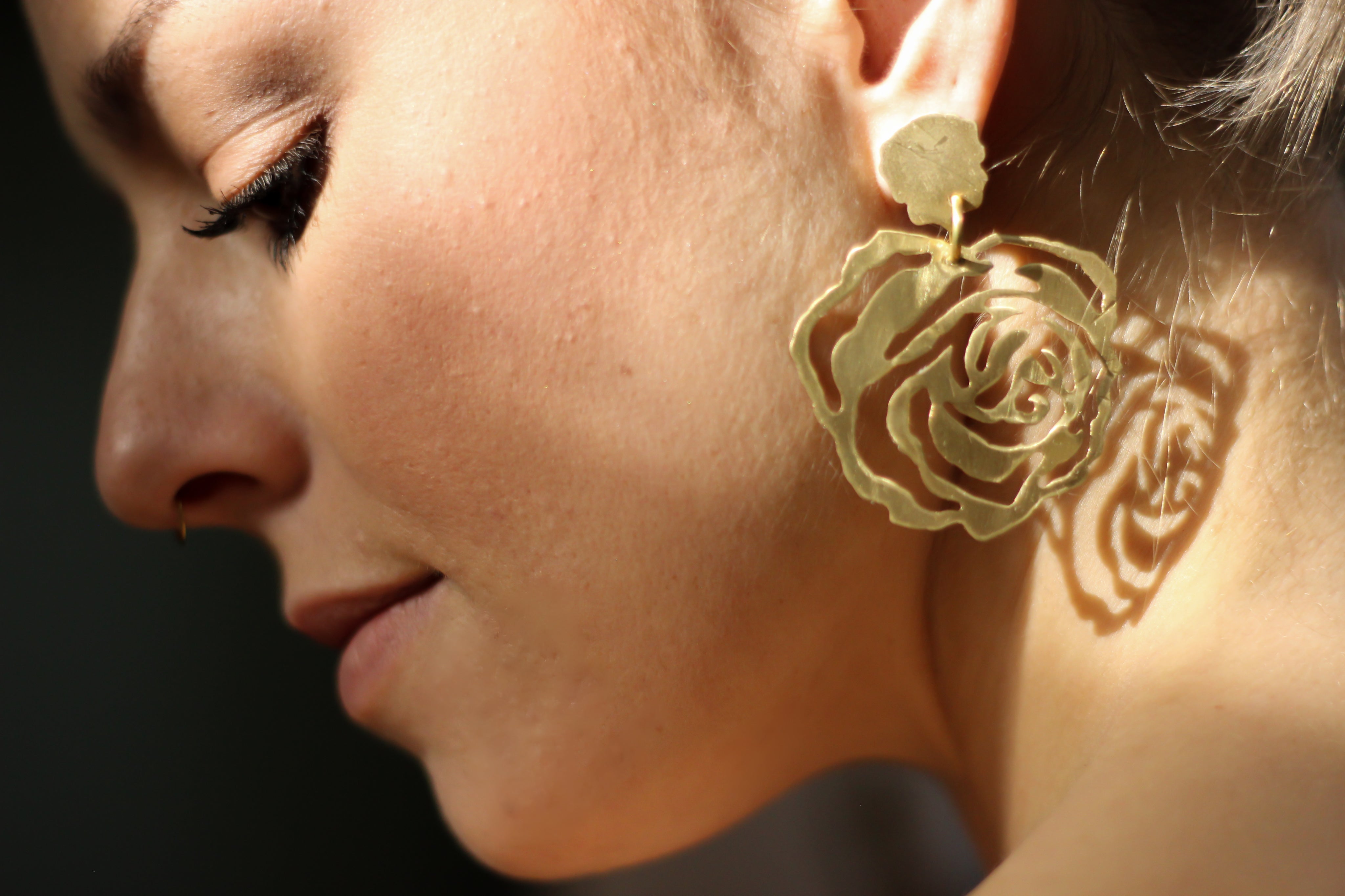 Rose Earrings
