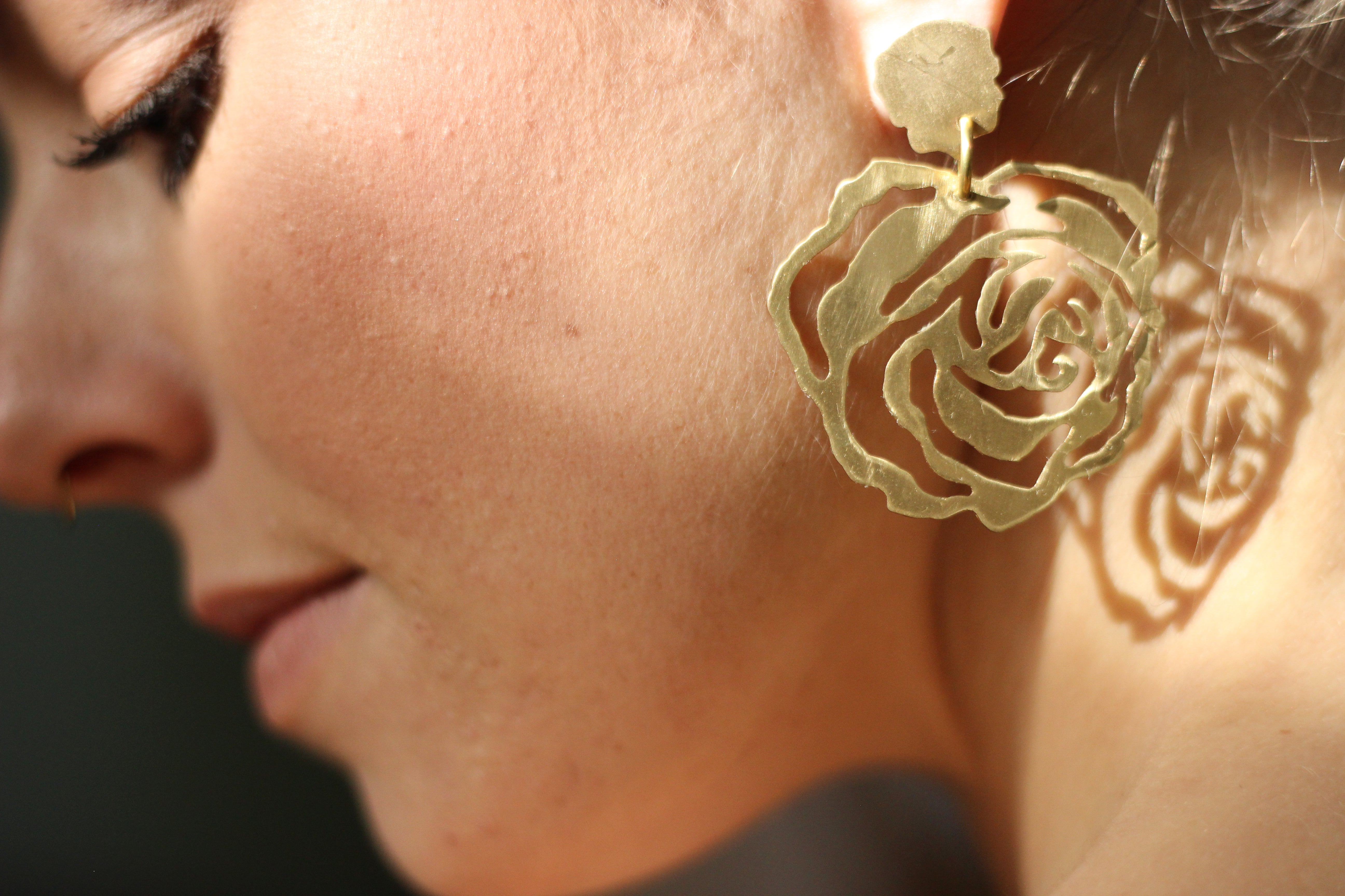 Rose Earrings