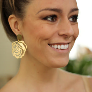 Rose Earrings