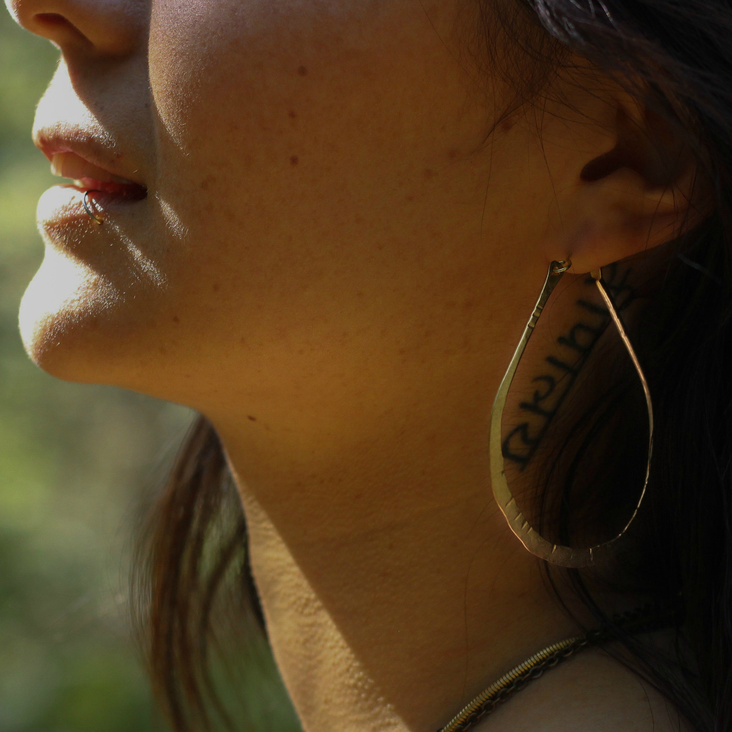 Oval Hoops