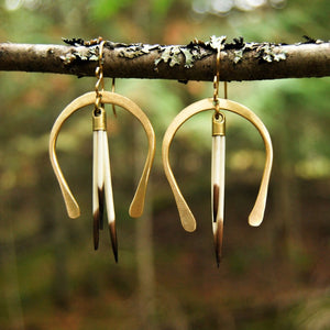 Horseshoe Quill Hoops