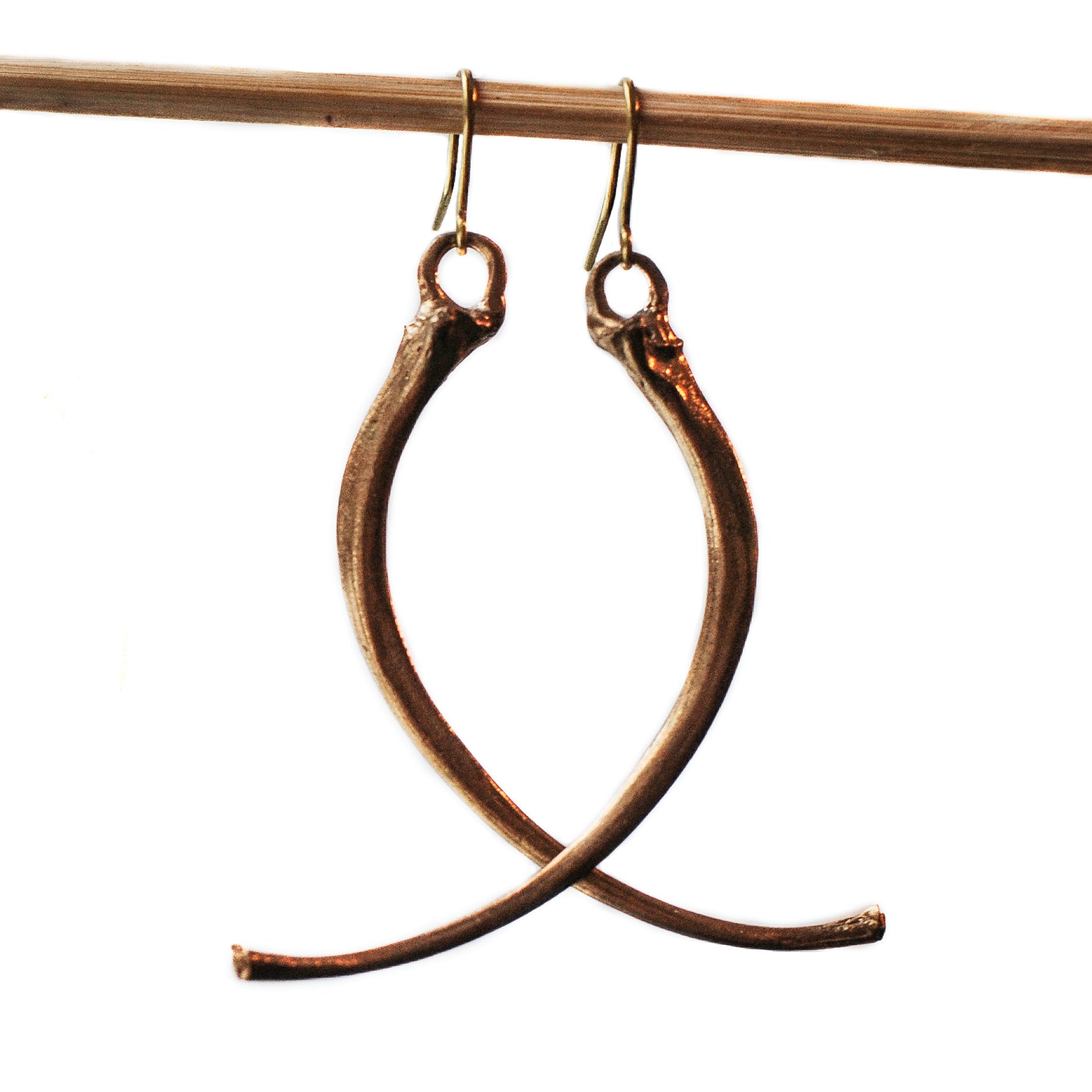 Manasa Earrings ~ Anaconda Bones